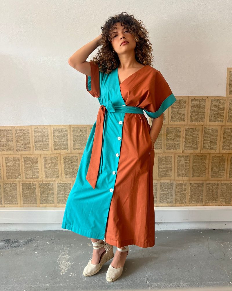 VESTIDO MENTA -TERRA