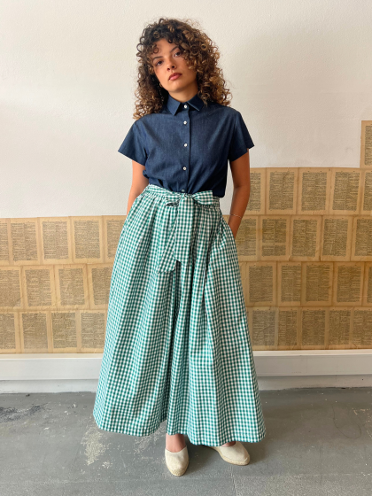 CAMISA AZUL GANGA