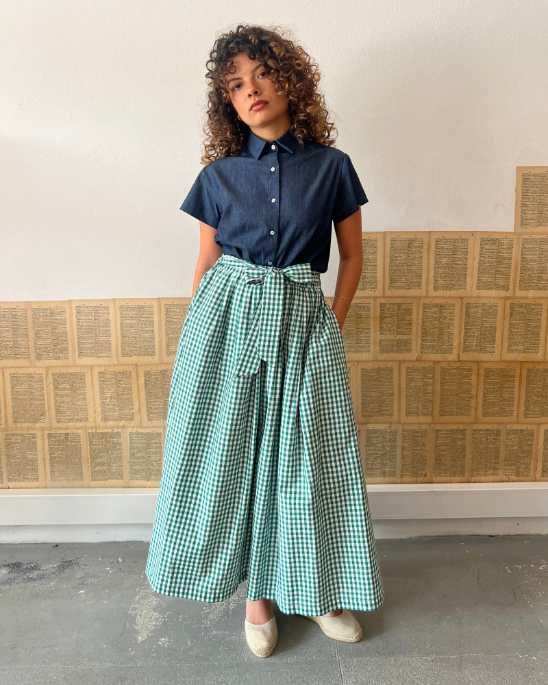 CAMISA AZUL GANGA