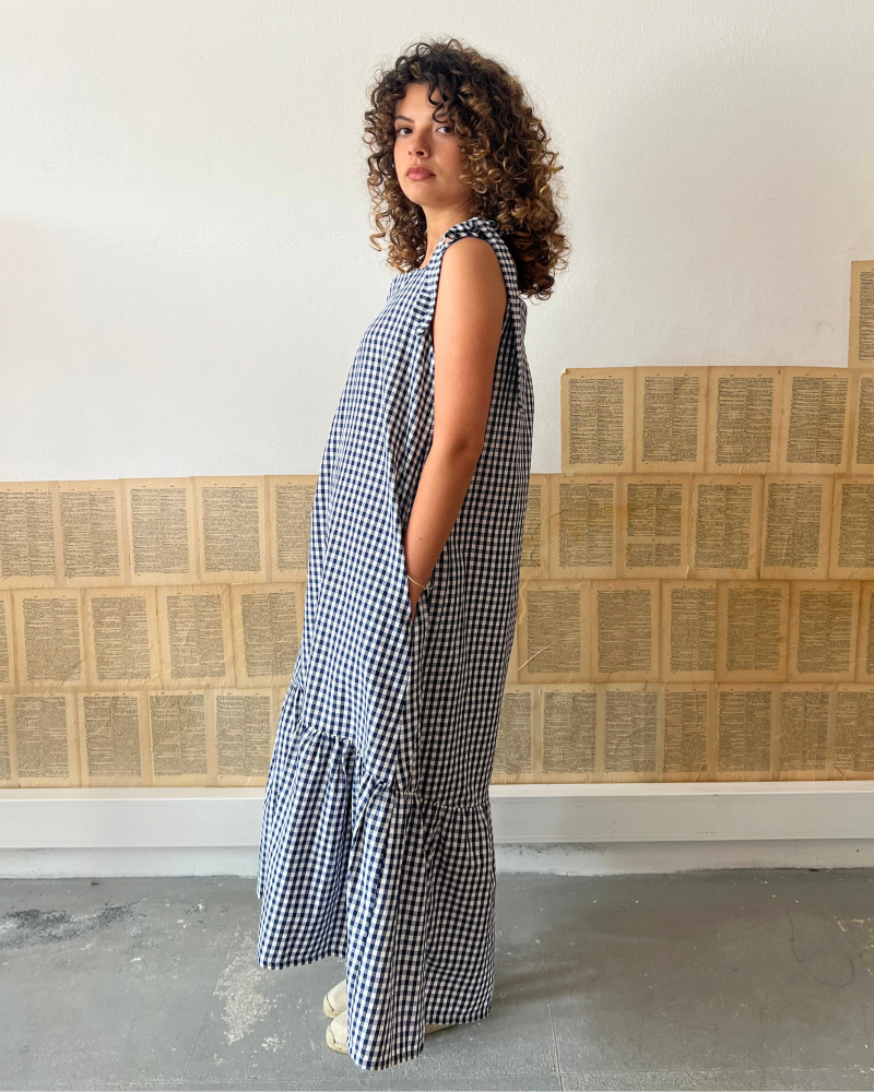 VESTIDO AZUL VICHY - Image 3