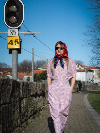 VESTIDO RISCA VERMELHA