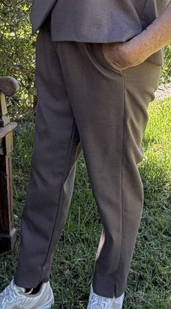 Calça Cinza